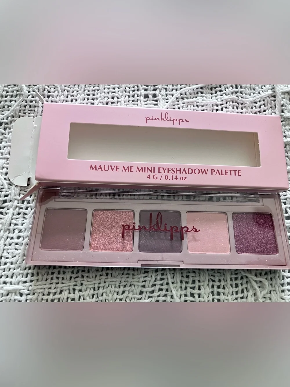 PINKLIPPS COSMETICS Mauve Me Mini Eyeshadow Palette